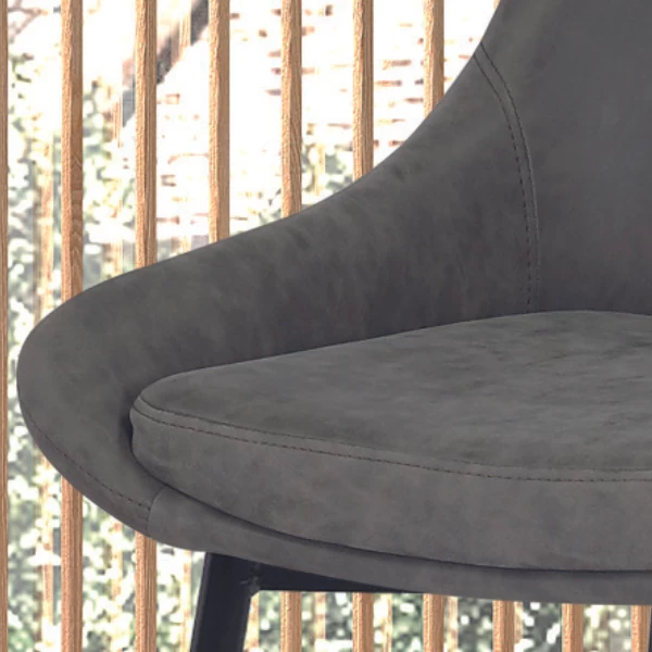 Eetkamerstoel Mirano-lichtgrijs 5 Eetkamerstoel Mirano-lichtgrijs - Afbeelding 5