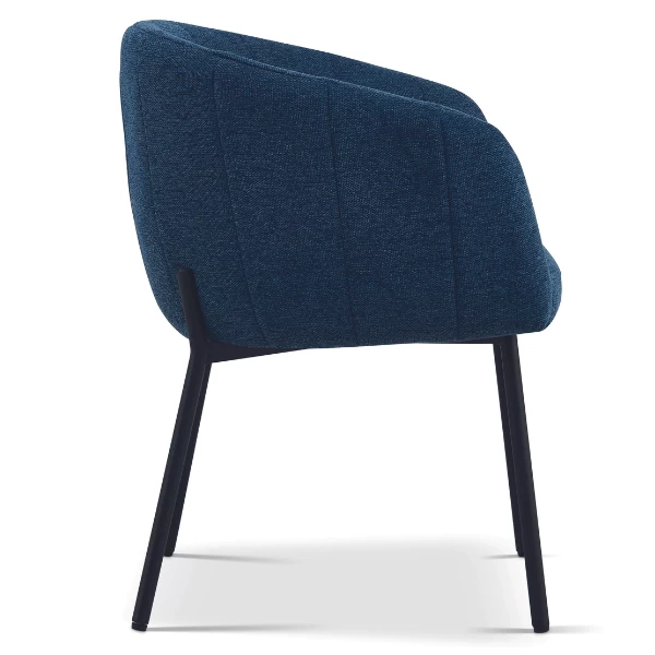 Eetkamerstoel Sill-blauw 4 Eetkamerstoel Sill-blauw - Afbeelding 4