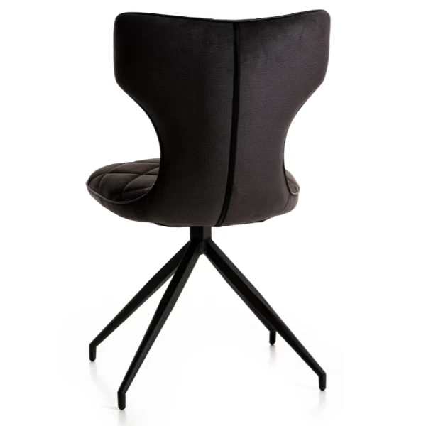 Eetkamerstoel Aveiro - Antraciet 2 Eetkamerstoel Aveiro - Antraciet - Afbeelding 2