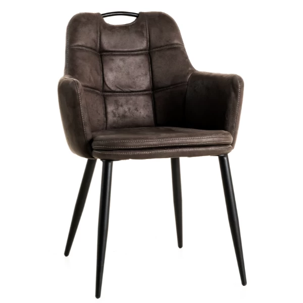 Kuipstoel Rabia - Antraciet 1 Kuipstoel Rabia - Antraciet