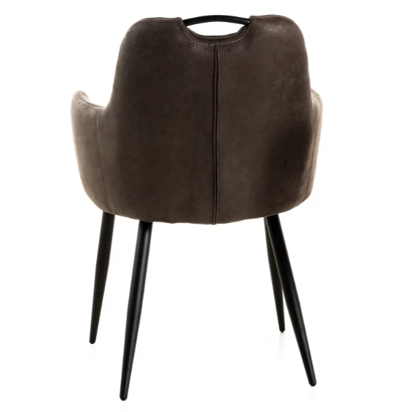 Kuipstoel Rabia - Antraciet 2 Kuipstoel Rabia - Antraciet - Afbeelding 2