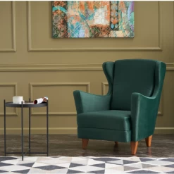 Stijlvolle En Comfortabele Vleugelstoel | Modern Ontwerp | Beukenhouten Frame | Groen 12 Stijlvolle En Comfortabele Vleugelstoel | Modern Ontwerp | Beukenhouten Frame | Groen -Collectie Woonkamermeubels Ontwerp zonder titel 2023 01 31T092847.715 7cb5