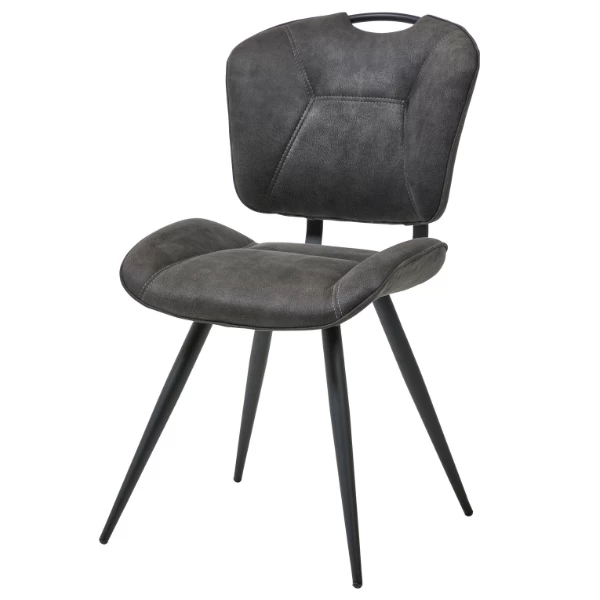 Eetkamerstoel Cloud - Donkergrijs 1 Eetkamerstoel Cloud - Donkergrijs