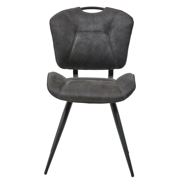 Eetkamerstoel Cloud - Donkergrijs 2 Eetkamerstoel Cloud - Donkergrijs - Afbeelding 2