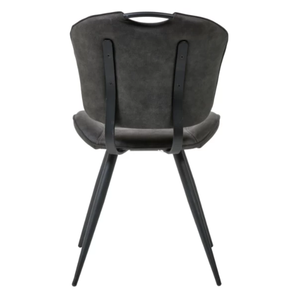 Eetkamerstoel Cloud - Donkergrijs 3 Eetkamerstoel Cloud - Donkergrijs - Afbeelding 3