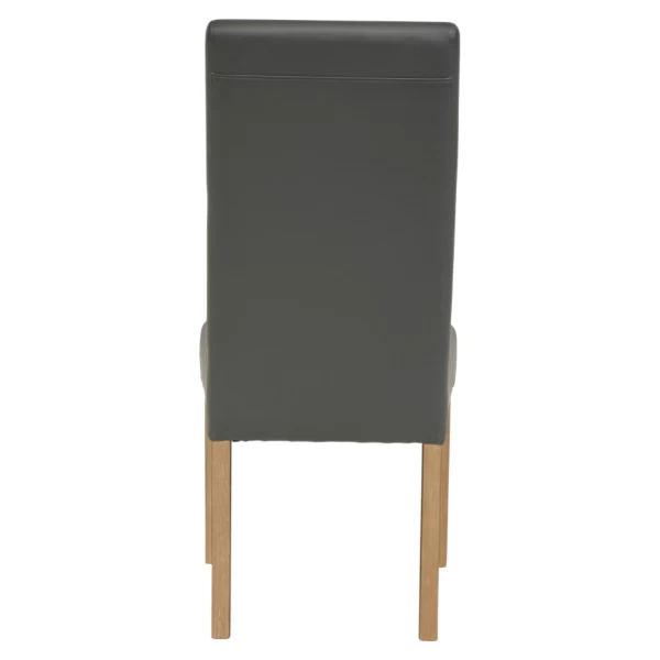 Eetkamerstoel Jover - Grijs 3 Eetkamerstoel Jover - Grijs - Afbeelding 3