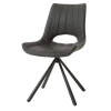 Eetkamerstoel Netta Draaibaar - Zwart