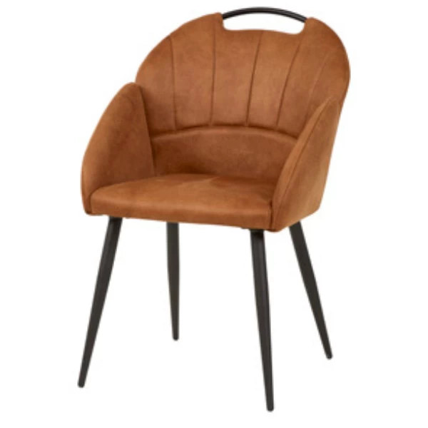 Kuipstoel Zeta - Cognac 1 Kuipstoel Zeta - Cognac