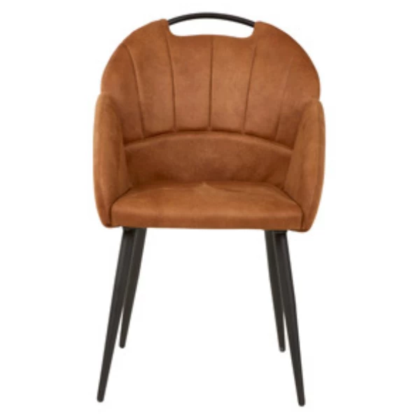 Kuipstoel Zeta - Cognac 2 Kuipstoel Zeta - Cognac - Afbeelding 2