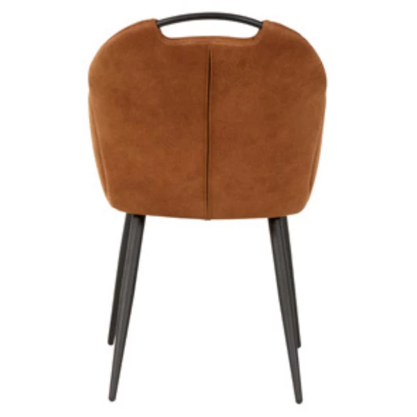 Kuipstoel Zeta - Cognac 3 Kuipstoel Zeta - Cognac - Afbeelding 3
