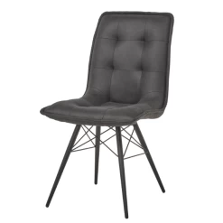 Eetkamerstoel Beta Metaal - Zwart