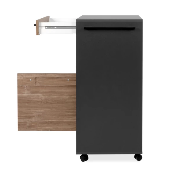 Bijzetkastje Paloma-bamboe/antraciet 5 Bijzetkastje Paloma-bamboe/antraciet - Afbeelding 5