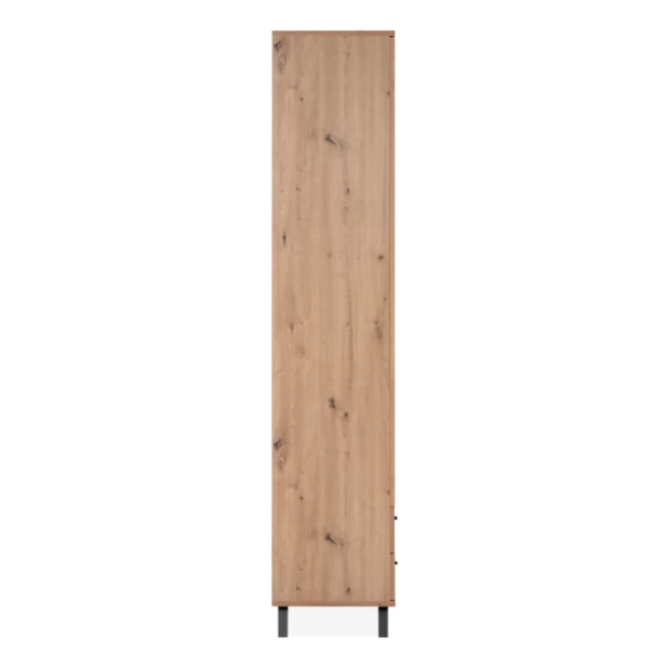 Vitrinekast Médard-artisanale Eik/antraciet 11 Vitrinekast Médard-artisanale Eik/antraciet - Afbeelding 11