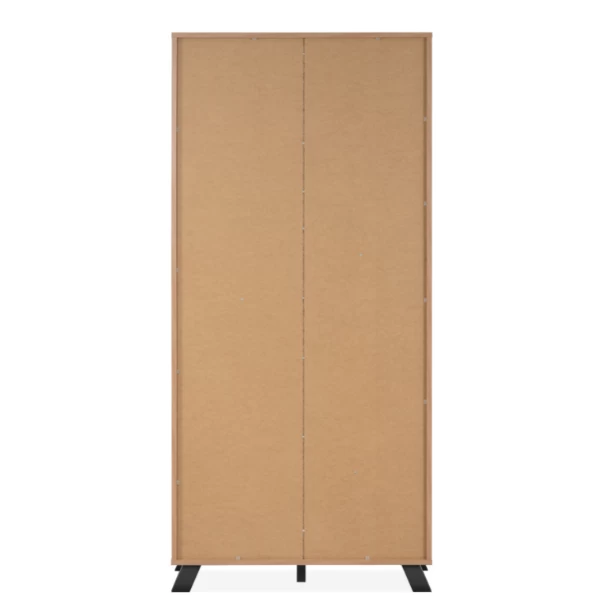 Vitrinekast Médard-artisanale Eik/antraciet 10 Vitrinekast Médard-artisanale Eik/antraciet - Afbeelding 10