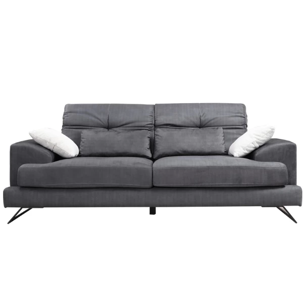 Comfort En Stijl - 2-zitsbank | Beukenhouten Frame | Antraciet Kleur 4 Comfort En Stijl - 2-zitsbank | Beukenhouten Frame | Antraciet Kleur - Afbeelding 4