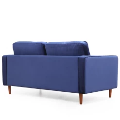 Comfortabele En Stijlvolle 2-zitsbank | Beukenhouten Frame | 100% Polyester Stof | Marineblauw -Collectie Woonkamermeubels Ontwerp zonder titel 2023 02 24T132924.380 aec3