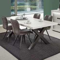 Eettafel Ludo 220x102cm - Grijs