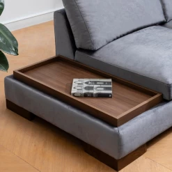 Comfortabele En Stijlvolle Hoekbank | Donkergrijs, Beukenhouten Frame | Inclusief Poef En Kussens -Collectie Woonkamermeubels Ontwerp zonder titel 2023 03 03T142706.501 e9df