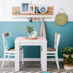 Eettafel Branco Vierkant 80x80cm - Hoogglans Wit -Collectie Woonkamermeubels Ontwerp zonder titel 2023 03 07T115753.224 0cb7