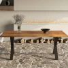 Eettafel Leena 200 X 100 Cm-magnolia
