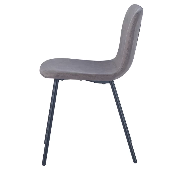 Eetkamerstoel Suzanna-taupe 4 Eetkamerstoel Suzanna-taupe - Afbeelding 4