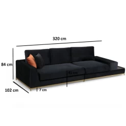 Comfortabele En Stijlvolle 4-zitsbank Met Beukenhouten Frame En Zwartgouden Poten -Collectie Woonkamermeubels Ontwerp zonder titel 2023 03 16T165857.764 0fba