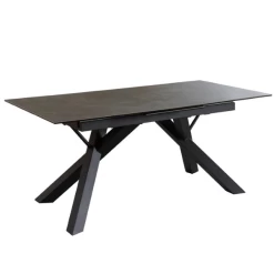 Verlengbare Eettafel Kerry 180<230cm Keramiek - Zwart -Collectie Woonkamermeubels Ontwerp zonder titel 2023 03 28T143132.802 2fe2