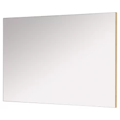Spiegel Stoffel 87x60cm Met Rand In Eikdecor