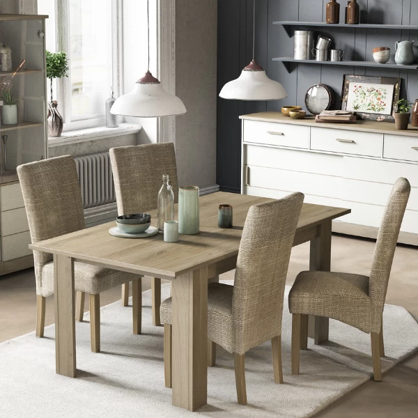 Verlengbare Eettafel Charme 170/230x90 Cm-Kronberg Eik 1 Verlengbare Eettafel Charme 170/230x90 Cm-Kronberg Eik