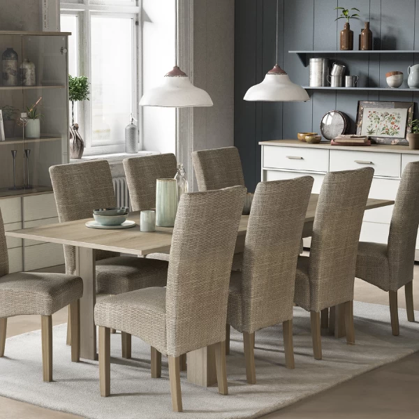 Verlengbare Eettafel Charme 170/230x90 Cm-Kronberg Eik 2 Verlengbare Eettafel Charme 170/230x90 Cm-Kronberg Eik - Afbeelding 2