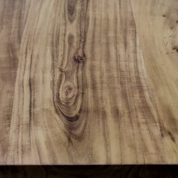 Eettafel SoHo 220x-100cm Boomstam Tafelblad - Acacia/ijzer 4 Eettafel SoHo 220x-100cm Boomstam Tafelblad - Acacia/ijzer - Afbeelding 4