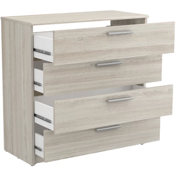 Ladekast Prya 4 Lades-Shannon Eik 4 Ladekast Prya 4 Lades-Shannon Eik - Afbeelding 4