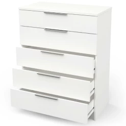 Ladekast Siebert 5 Lades-mat Wit 14 Ladekast Siebert 5 Lades-mat Wit -Collectie Woonkamermeubels Ontwerp zonder titel 2023 05 11T095306.760 98d7