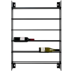 Wijnrek Grapes 6 Legplanken-zwart -Collectie Woonkamermeubels Ontwerp zonder titel 2023 05 17T164040.721 8daa