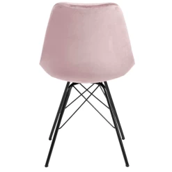 Kuipstoel Irma In Fluweel - Oudroze/zwart -Collectie Woonkamermeubels Ontwerp zonder titel 2023 05 19T082547.905 b98d