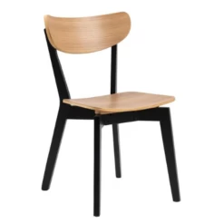 Eetkamerstoel Roxby - Hout/zwart -Collectie Woonkamermeubels Ontwerp zonder titel 2023 05 19T111855.656 c79f