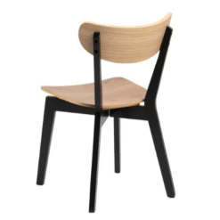 Eetkamerstoel Roxby - Hout/zwart -Collectie Woonkamermeubels Ontwerp zonder titel 2023 05 19T112041.105 2271