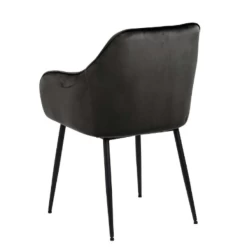 Armstoel Lynn - Grijsbruin/zwart 15 Armstoel Lynn - Grijsbruin/zwart -Collectie Woonkamermeubels Ontwerp zonder titel 2023 05 19T134112.235 912c