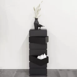 Ladekast Joan 7 Lades-zwart