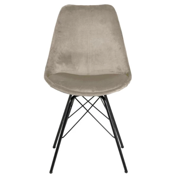 Kuipstoel Irma In Fluweel - Zand 6 Kuipstoel Irma In Fluweel - Zand - Afbeelding 6