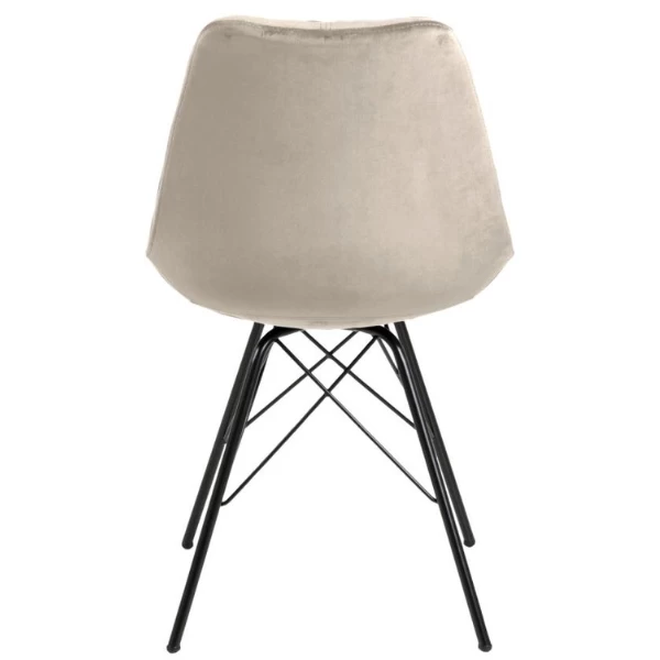 Kuipstoel Irma In Fluweel - Zand 3 Kuipstoel Irma In Fluweel - Zand - Afbeelding 3