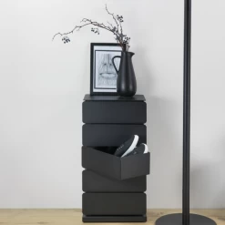 Ladekast Joan 5 Lades-zwart