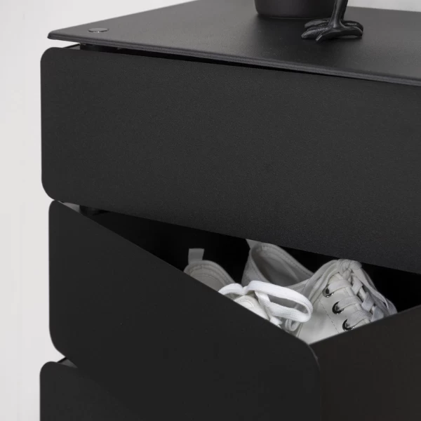 Ladekast Joan 5 Lades-zwart 3 Ladekast Joan 5 Lades-zwart - Afbeelding 3