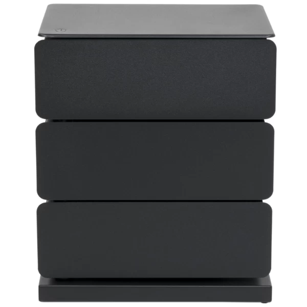 Ladekast Joan 3 Lades-zwart 4 Ladekast Joan 3 Lades-zwart - Afbeelding 4