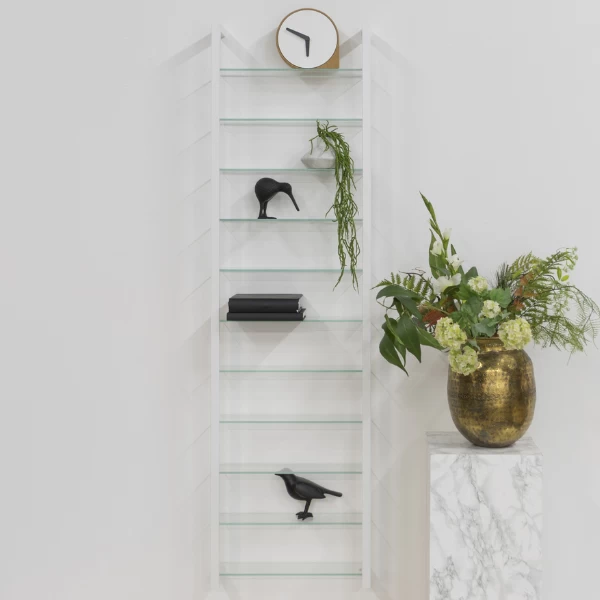 Wandrek Carlina 11 Legplanken-wit 1 Wandrek Carlina 11 Legplanken-wit