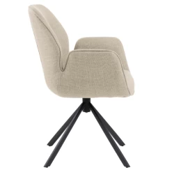 Eetkamerstoel Aubin Met Armleuning - Beige/zwart 14 Eetkamerstoel Aubin Met Armleuning - Beige/zwart -Collectie Woonkamermeubels Ontwerp zonder titel 2023 06 23T145116.530 d47b