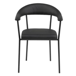 Eetkamerstoel Hava Kunstleer - Zwart 12 Eetkamerstoel Hava Kunstleer - Zwart -Collectie Woonkamermeubels Ontwerp zonder titel 2023 06 26T132025.821 e571