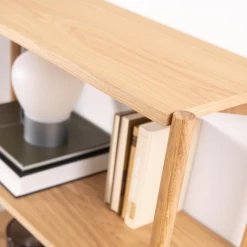 Rek Braidwood Met 4 Legplanken - Eik 12 Rek Braidwood Met 4 Legplanken - Eik -Collectie Woonkamermeubels Ontwerp zonder titel 2023 06 29T133050.216 1d22