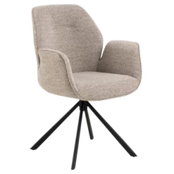 Eetkamerstoel Jarno Met Armleuning - Beige/zwart 21 Eetkamerstoel Jarno Met Armleuning - Beige/zwart -Collectie Woonkamermeubels Ontwerp zonder titel 2023 07 12T141925.110 45c1