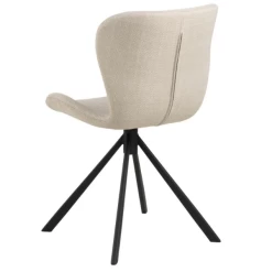 Draaibare Eetkamerstoel Tilda Stof - Beige/zwart 19 Draaibare Eetkamerstoel Tilda Stof - Beige/zwart -Collectie Woonkamermeubels Ontwerp zonder titel 2023 07 13T135249.292 a92a